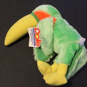 Dole Bananimal Trudy Banabird Toucan Bird Plush Vintage 1983 Green (117)
